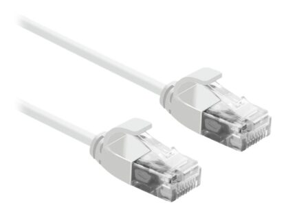 Netzwerkkabel slim weiß  -  0,30m